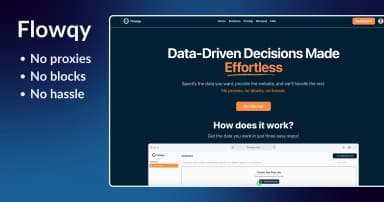 Flowqy - No-Code Web Scraping Platform